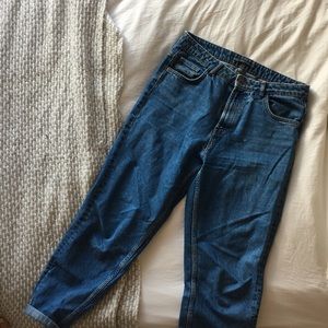Zara high waisted boyfriend  light-wash jeans